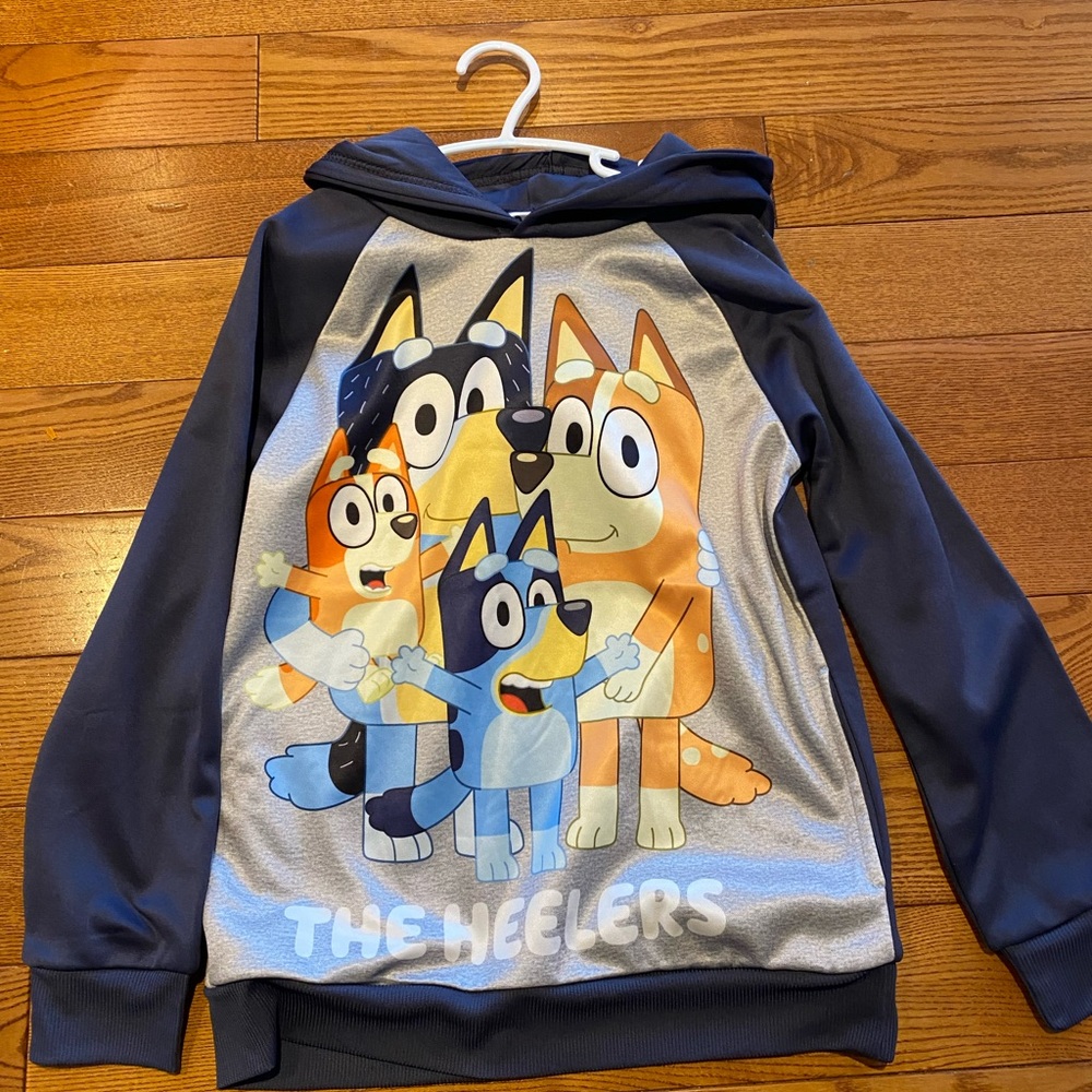 BLUEY Sweater Size 7/8 years old BNWOT